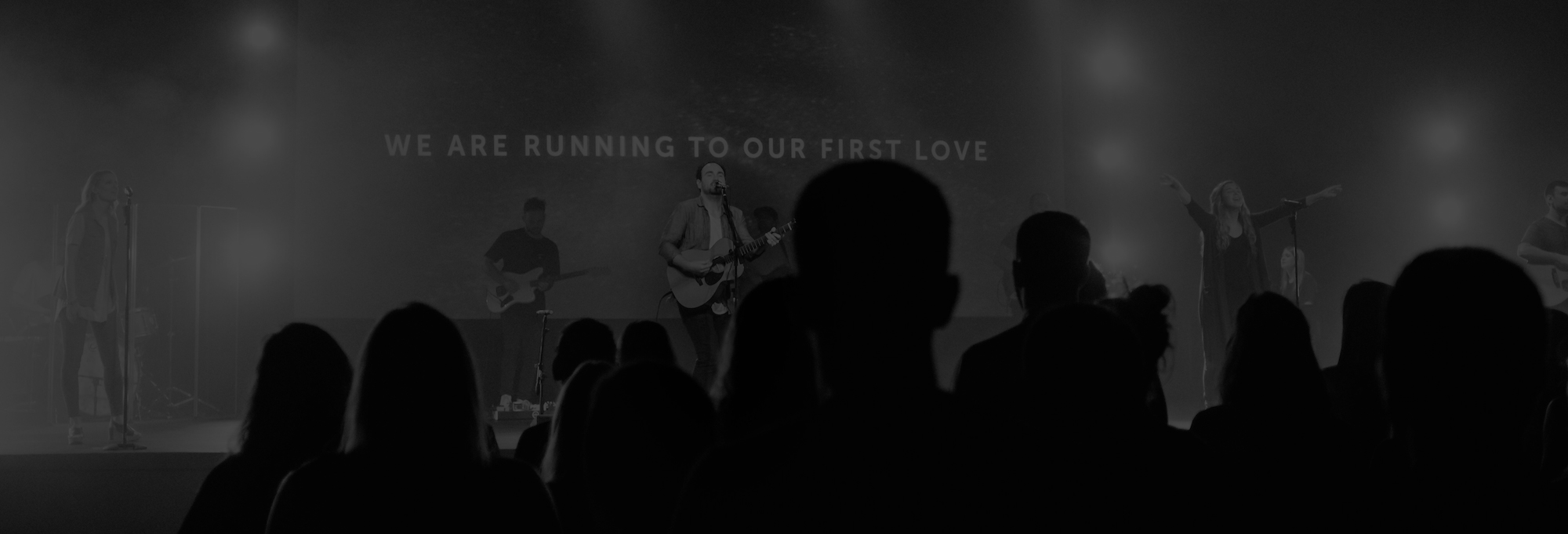 People gathered in worship at Connection Church